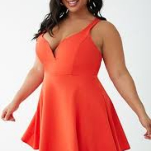 Forever 21 + Fit and Flare Dress - Picture 2 of 2